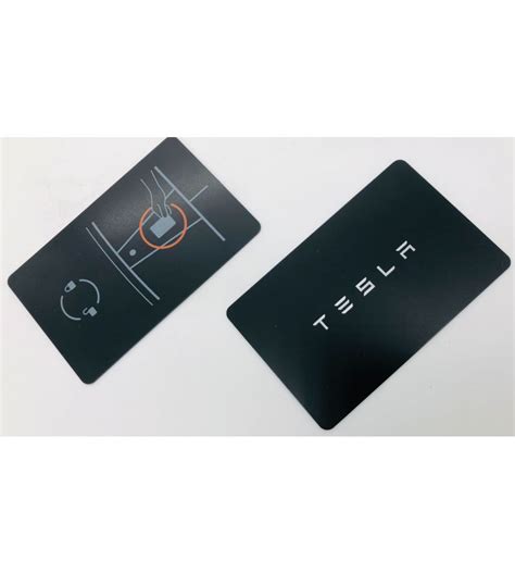 tesla key card nfc or rfid|tesla model 3 key cards.